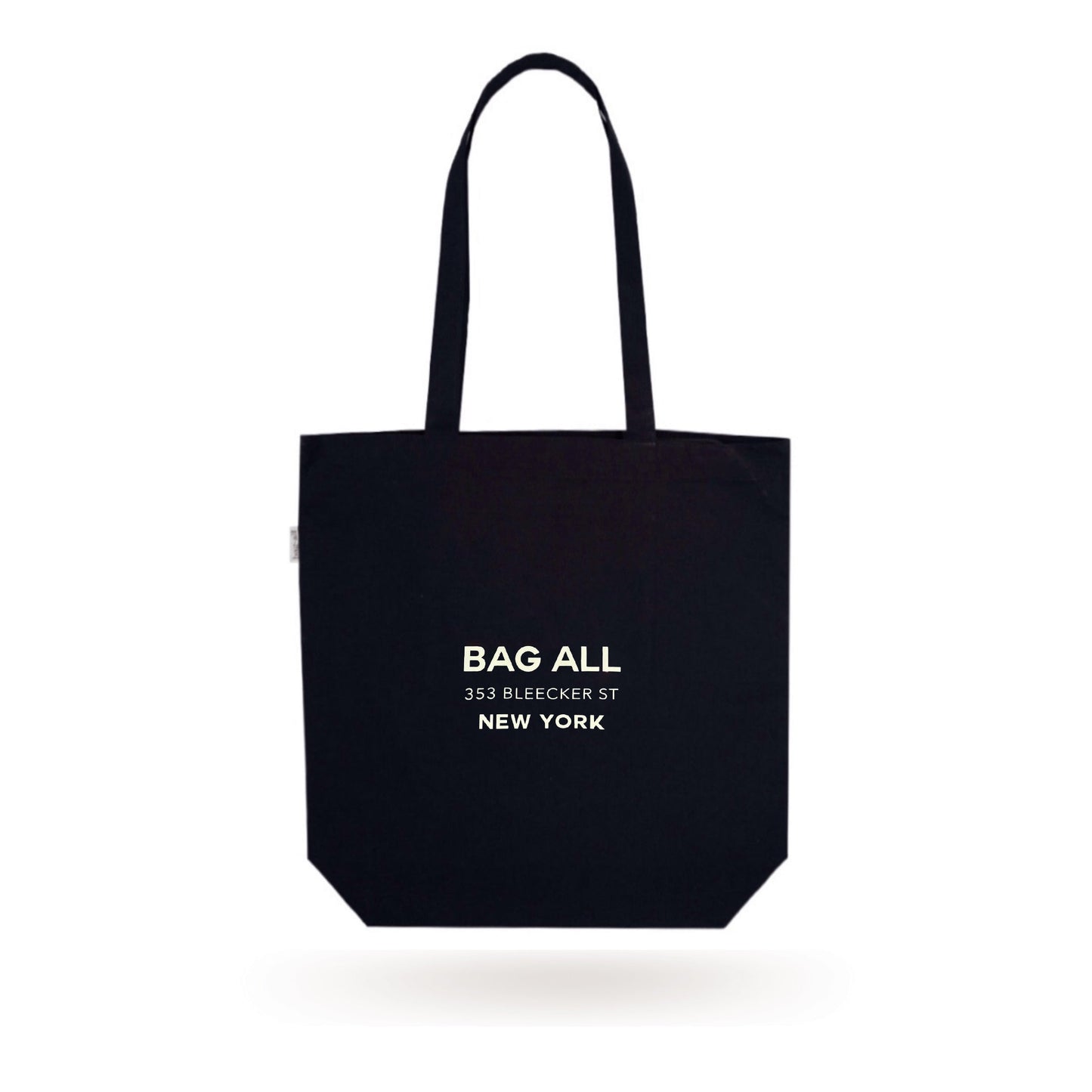 New York City Tote with Zipper and Inside Pocket, Black - Concordia Style Boutique