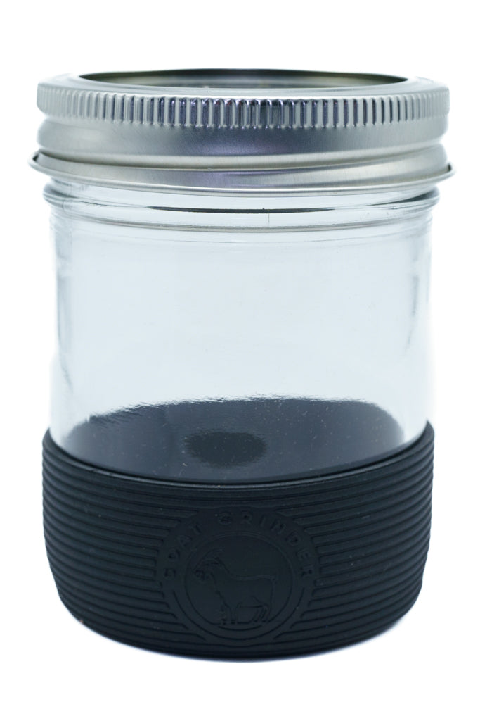 8oz Plain Herb Storage JAR, Lid, and SHADE - Concordia Style Boutique