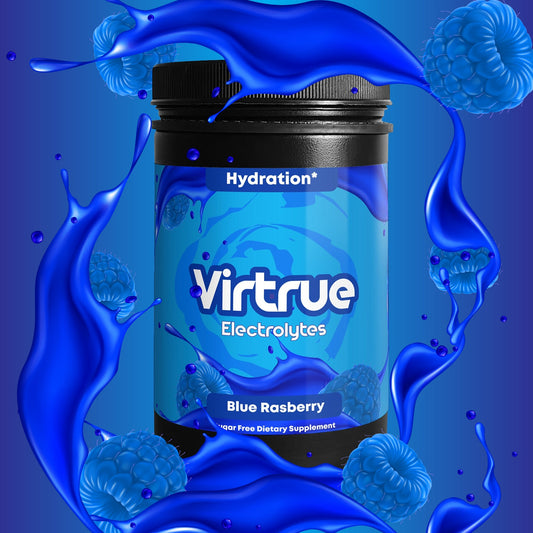 Blue Raspberry Electrolyte Hydration – Sugar-Free | Refreshing & Rapid Rehydration Formula - Concordia Style Boutique