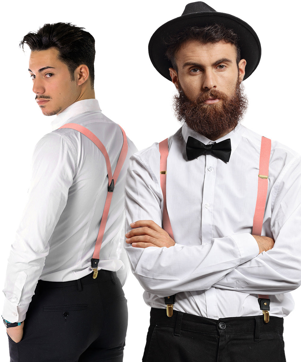 Vittorio Farina Men's Convertible Suspender in Gift Box: 70% Polyester & 30% Elastomer - Concordia Style Boutique