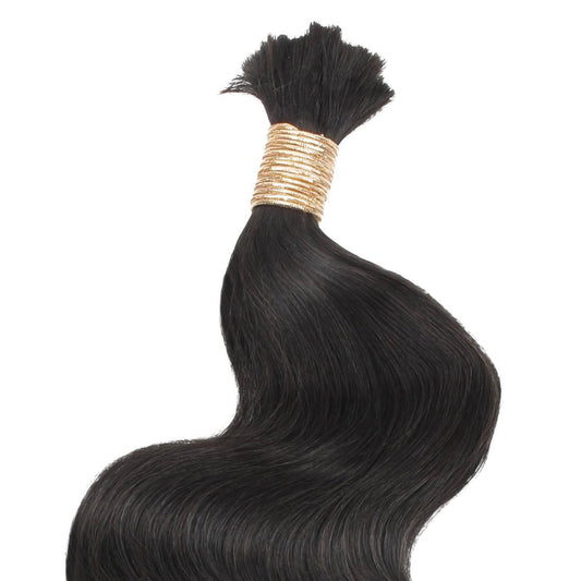 Body Wave Bulk 100% Human Braiding Hair