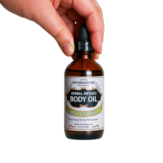 Heal & Soothe Herbal Infused Body Oil - Concordia Style Boutique