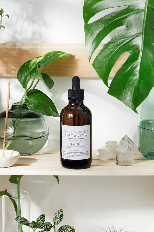 Organic Body Oil / Body Oil / Moisturizer / Organic Oils / Dry Skin Formula - Concordia Style Boutique