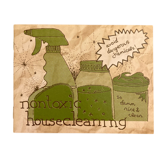 Nontoxic Housecleaning (Zine) - Concordia Style Boutique
