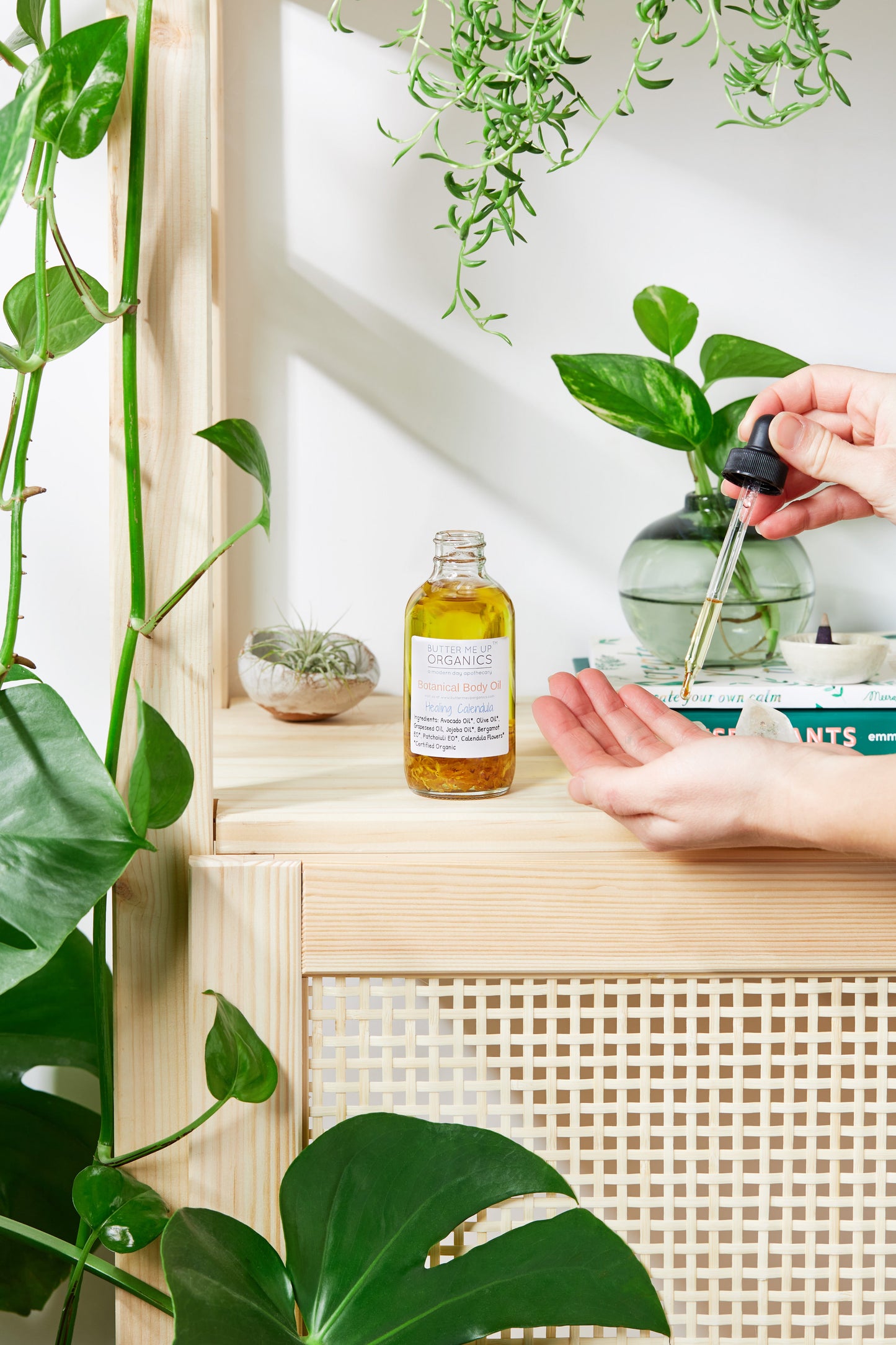 Botanical Body Oil -BOTANICAL COLLECTION - Organic Body Lotion Moisturizer - Concordia Style Boutique