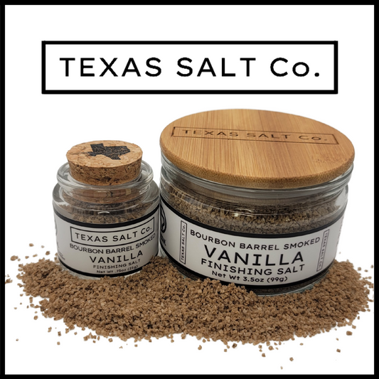 Bourbon Barrel Smoked Vanilla Finishing Salt - Concordia Style Boutique
