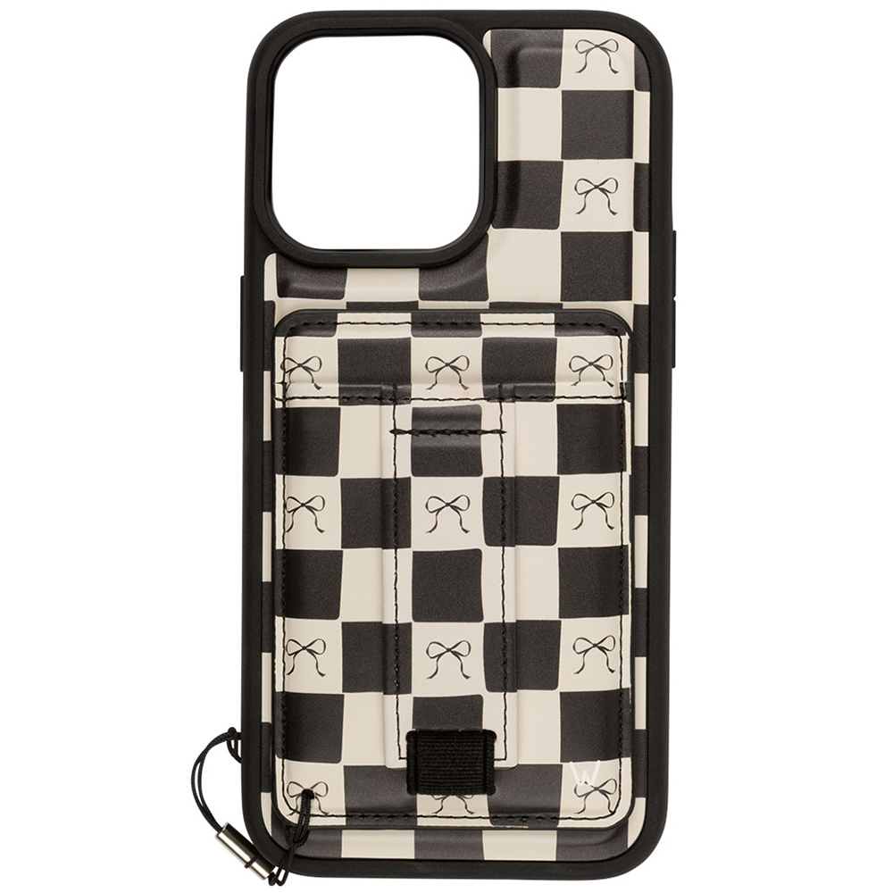 Bow Noir Magnetic Case - Concordia Style Boutique