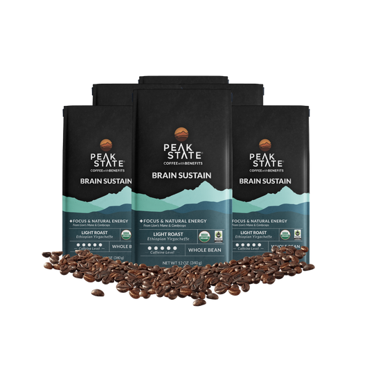 Wholesale Only - Case of 6 - BRAIN SUSTAIN Light Roast