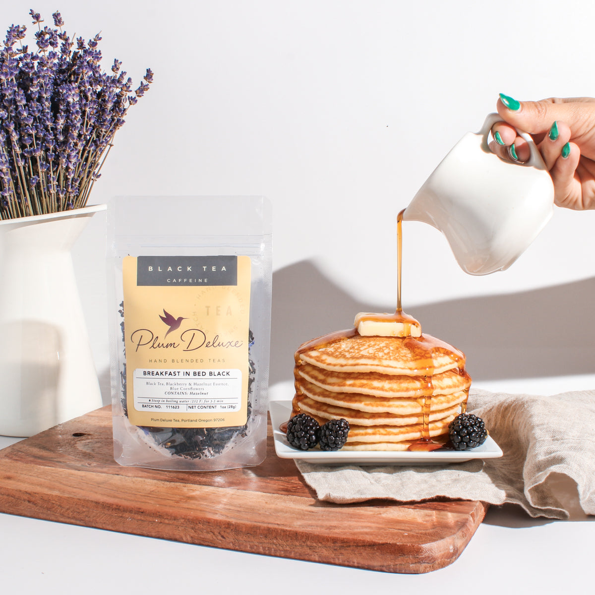 Breakfast in Bed Black Tea (Blackberry - Hazelnut) - Concordia Style Boutique