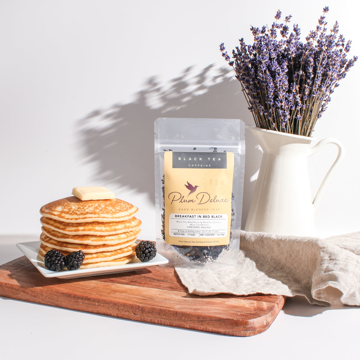 Breakfast in Bed Black Tea (Blackberry - Hazelnut) - Concordia Style Boutique