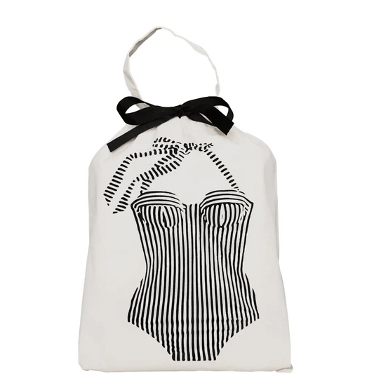 Bretagne Swimsuit Travel Bag, Cream - Concordia Style Boutique