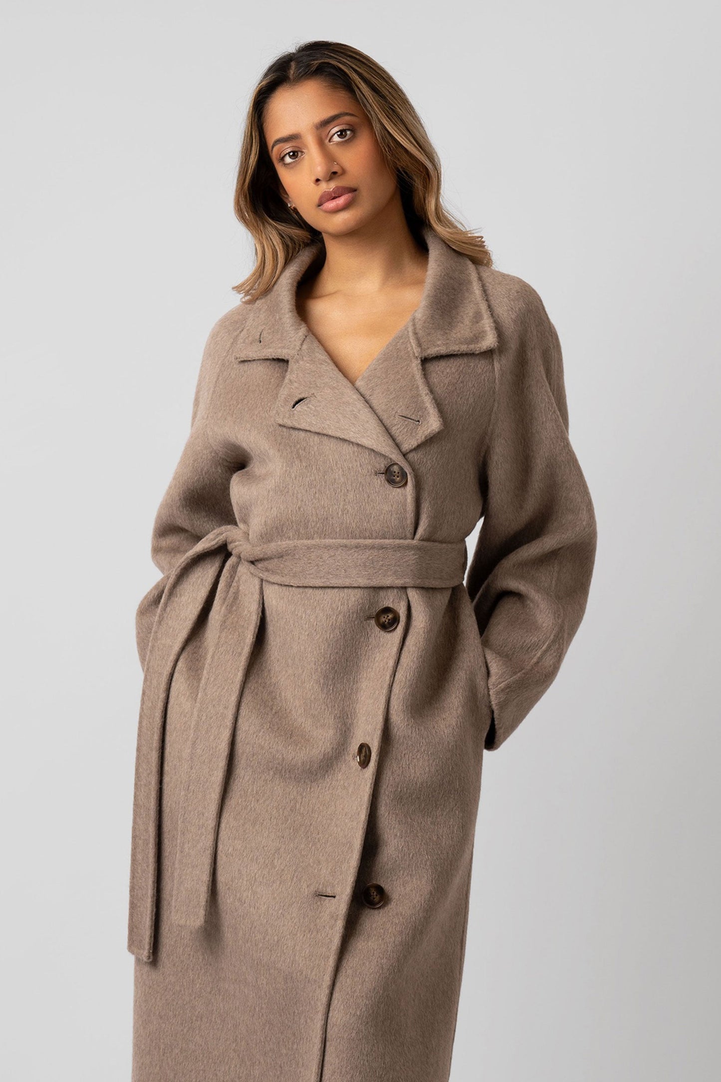 Carrie Wool Cashmere Coat