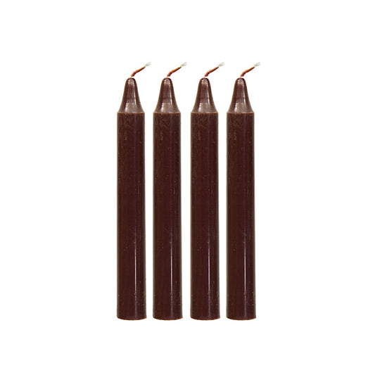 Mini Ritual Candle - Brown (Set of 4) - Concordia Style Boutique