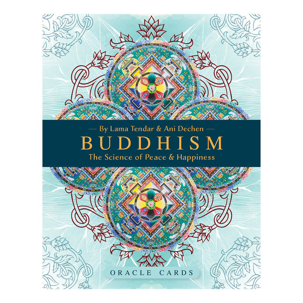 Buddhism Oracle Cards: The Science of Peace & Happiness - Concordia Style Boutique