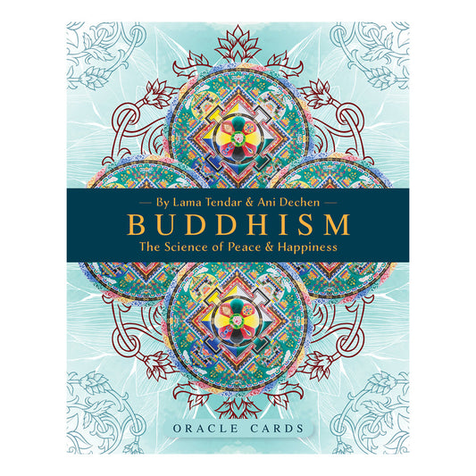 Buddhism Oracle Cards: The Science of Peace & Happiness - Concordia Style Boutique