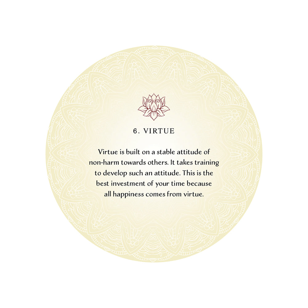 Buddhism Oracle Cards: The Science of Peace & Happiness - Concordia Style Boutique