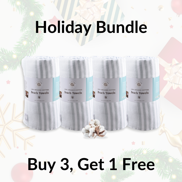 100% Organic Cotton Sunset Beach Towels - Free Shipping - Concordia Style Boutique