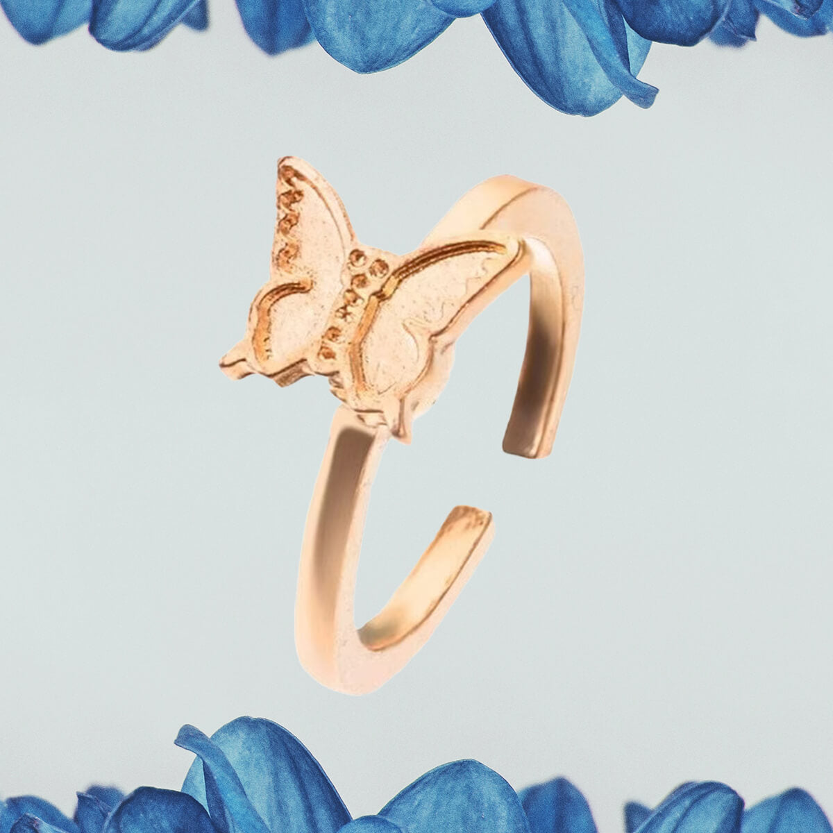 BUTTERFLY FIDGET RINGS (ADJUSTABLE) - Concordia Style Boutique