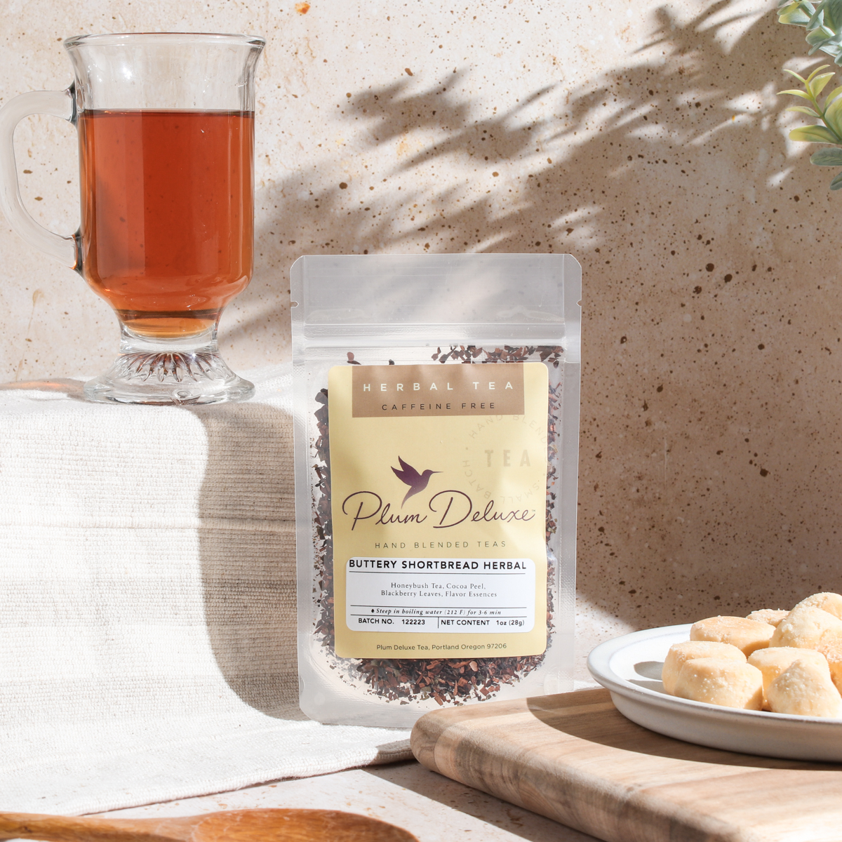 Buttery Shortbread Herbal Tea - Concordia Style Boutique