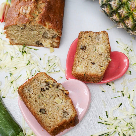 Pineapple & Walnut Zucchini Bread - Concordia Style Boutique