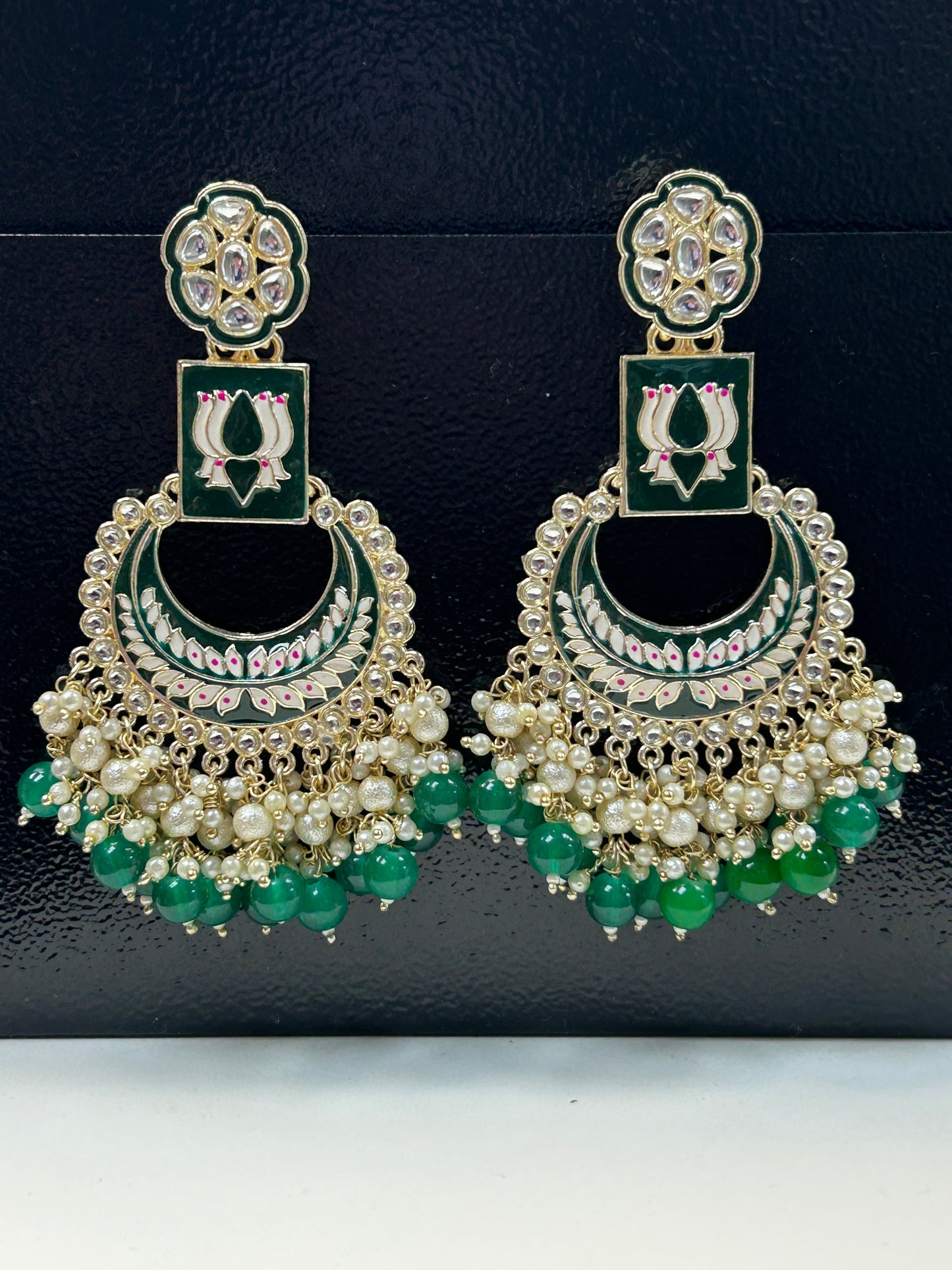 Chandbali earrings
