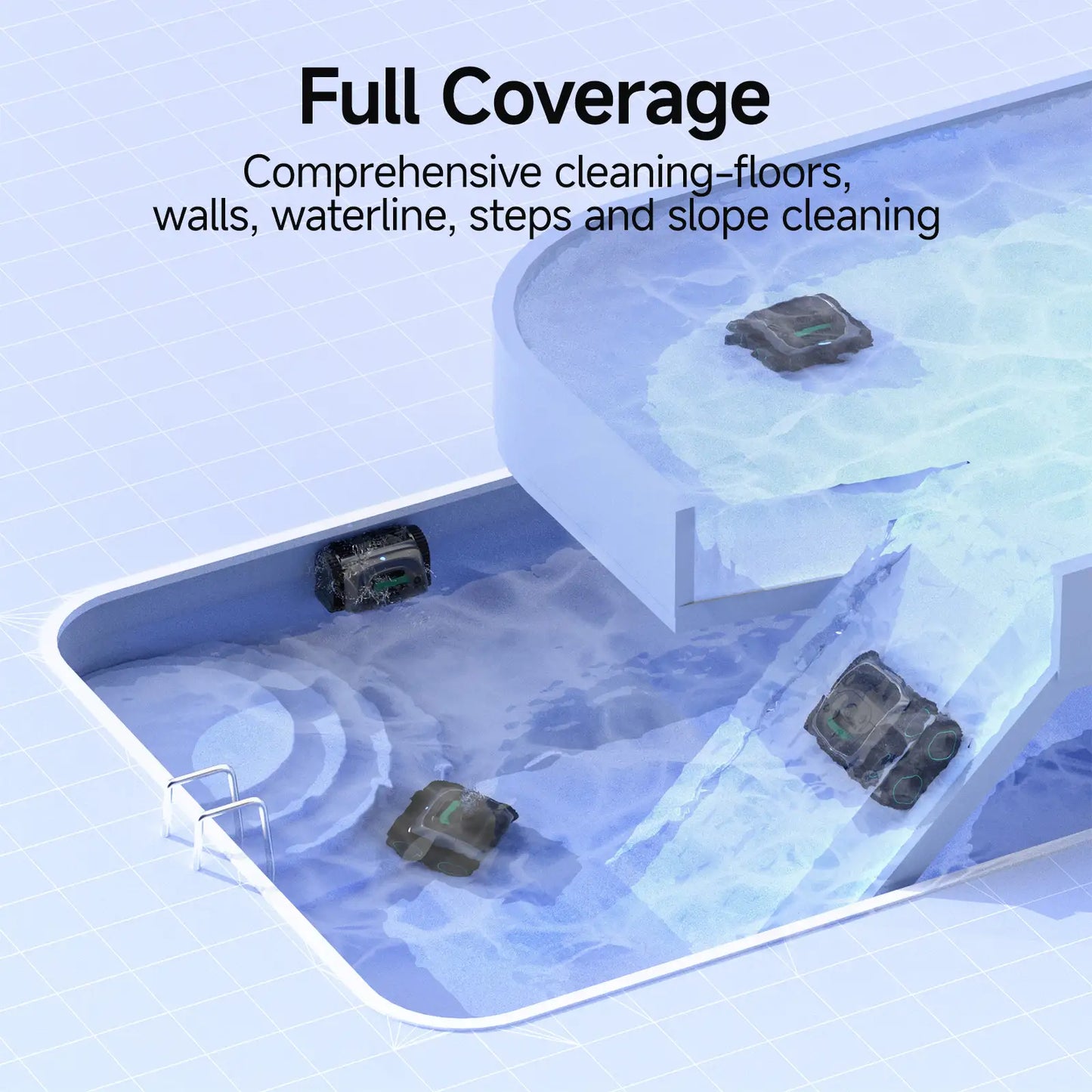 WYBOT C1 Cordless Robotic Pool Cleaner