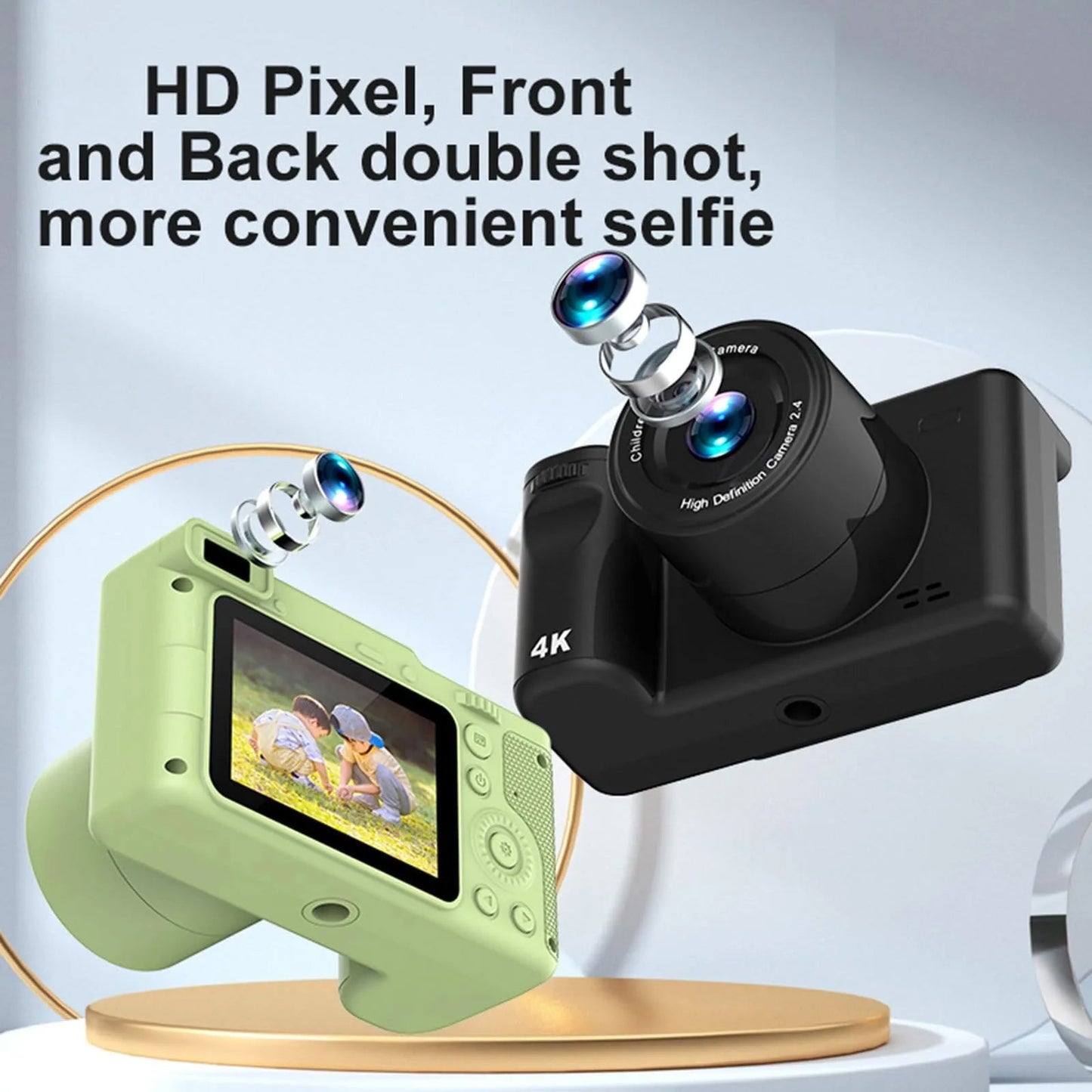 1080p Digital Camera - 40MP Front And Rear Camera - 8X Digital Zoom