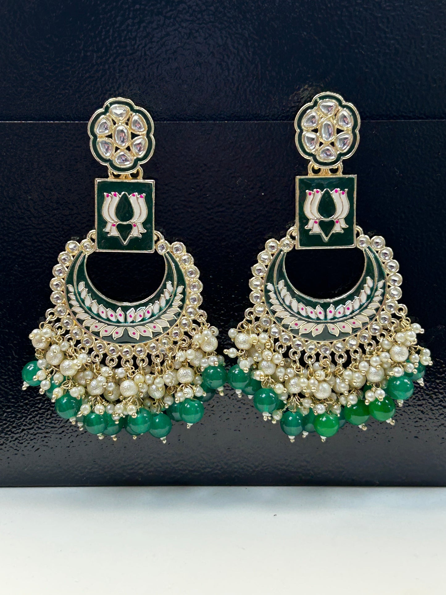 Chandbali earrings