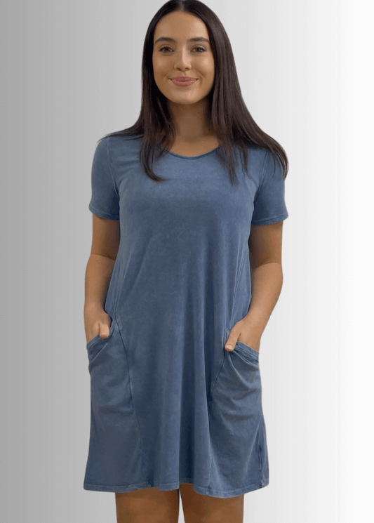 Women's Easy Going Casual Cotton Dress - Concordia Style Boutique