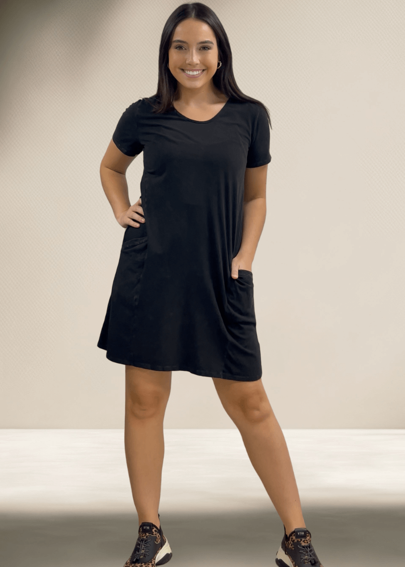 Women's Easy Going Casual Cotton Dress - Concordia Style Boutique
