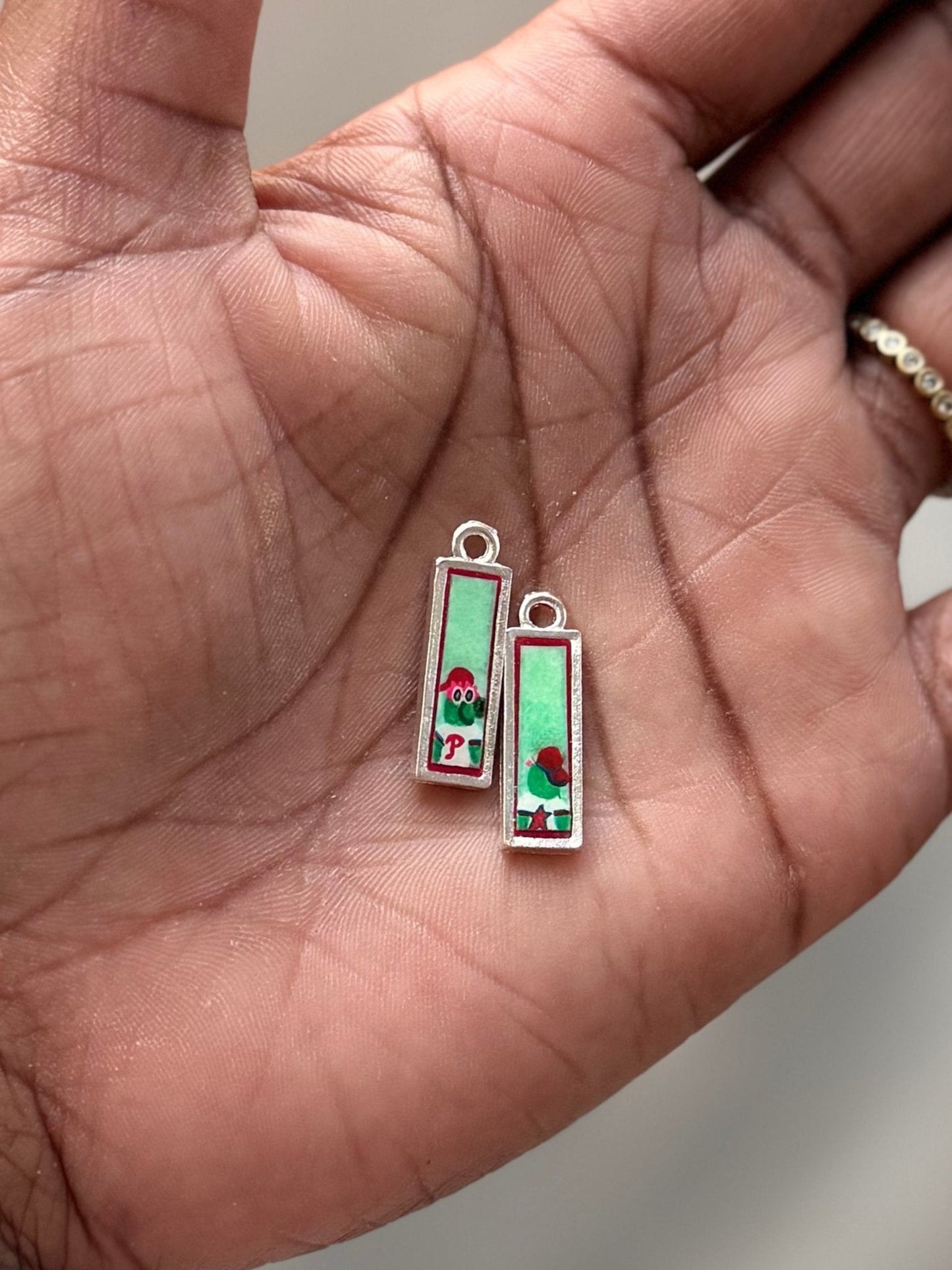 Mini Phillie Phanatic Pendant Necklace