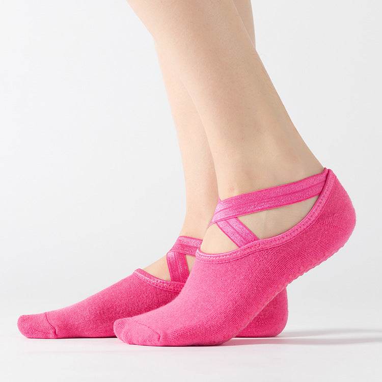 Non-Slip Dispensing Yoga Socks - Breathable - Concordia Style Boutique