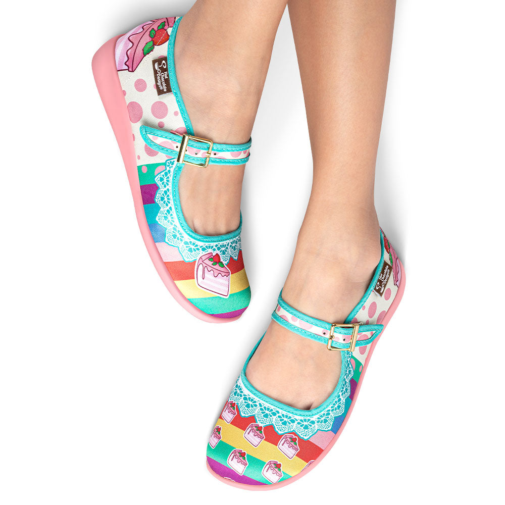 Chocolaticas® Cake Women's Mary Jane Flat - Concordia Style Boutique