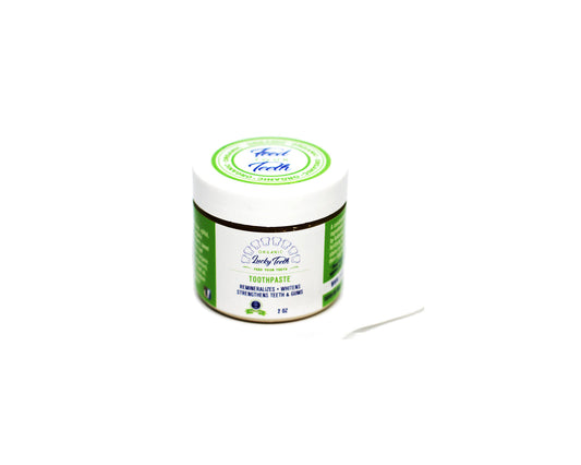 Natural Toothpaste 2oz - Remineralizing and Fortifying Toothpaste For Teeth and Gums