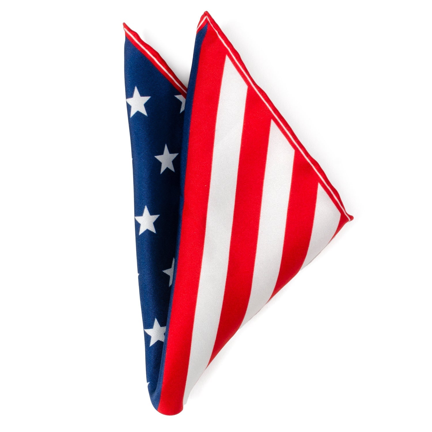 Stars and Stripes Pocket Square - Concordia Style Boutique
