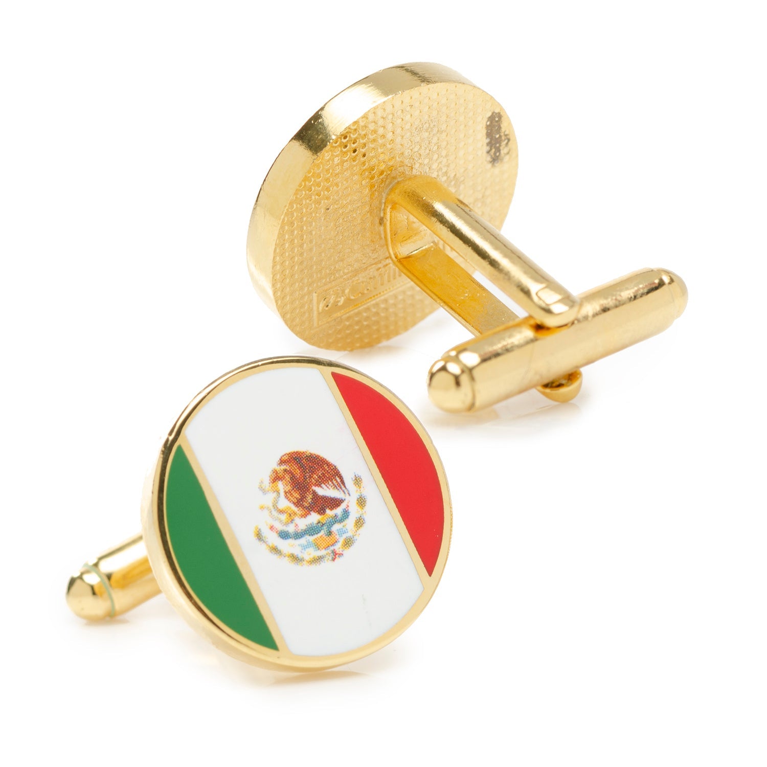 Mexico Flag Cufflinks - Concordia Style Boutique