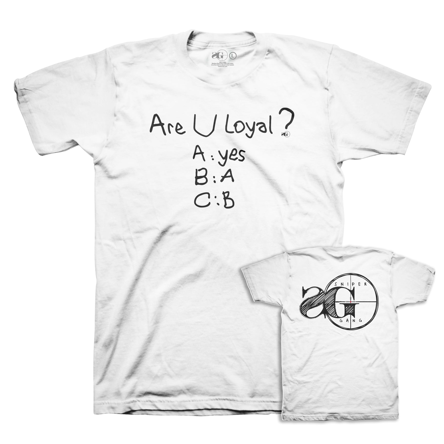 Are U Loyal (White) - Concordia Style Boutique