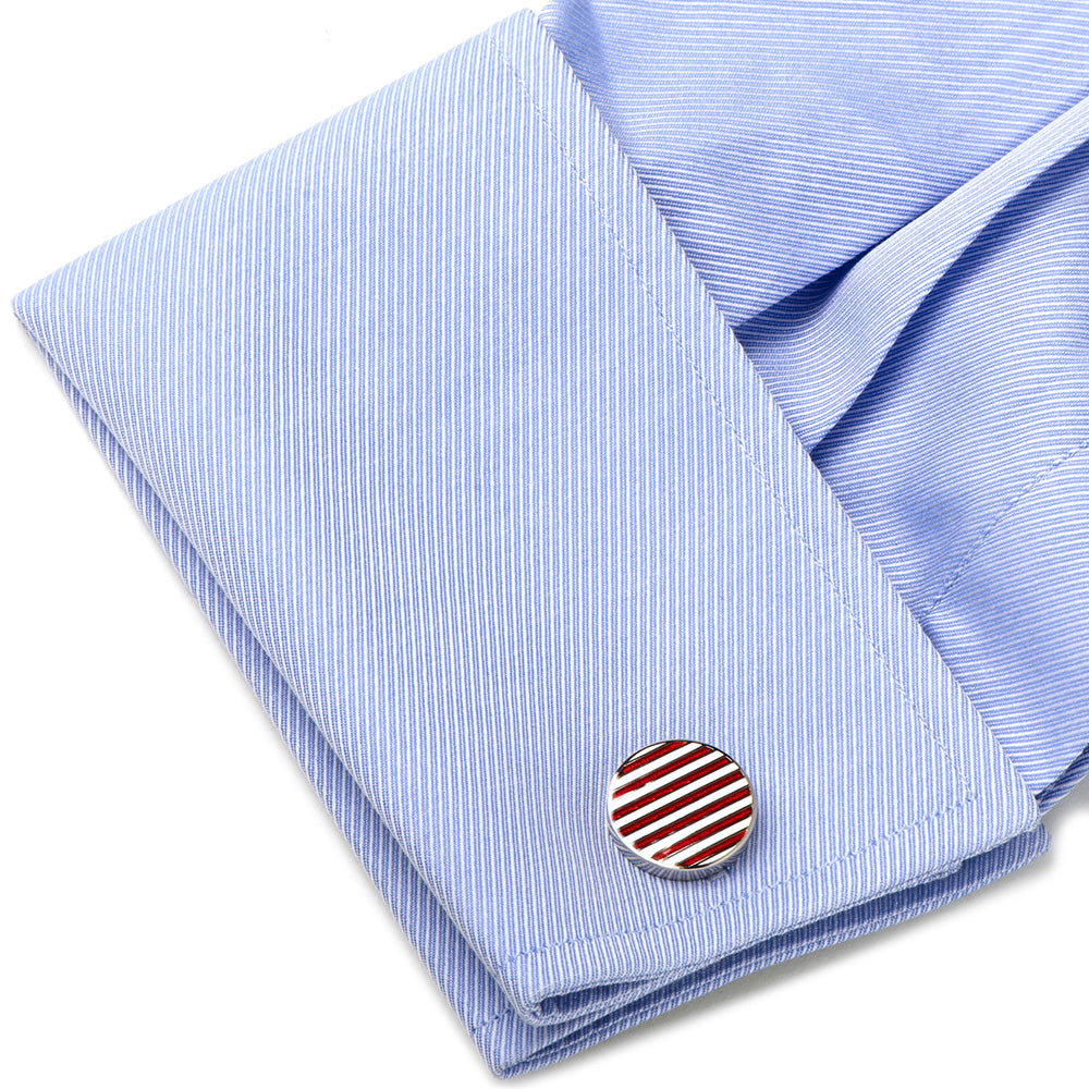 Stars and Stripes American Flag Cufflinks - Concordia Style Boutique