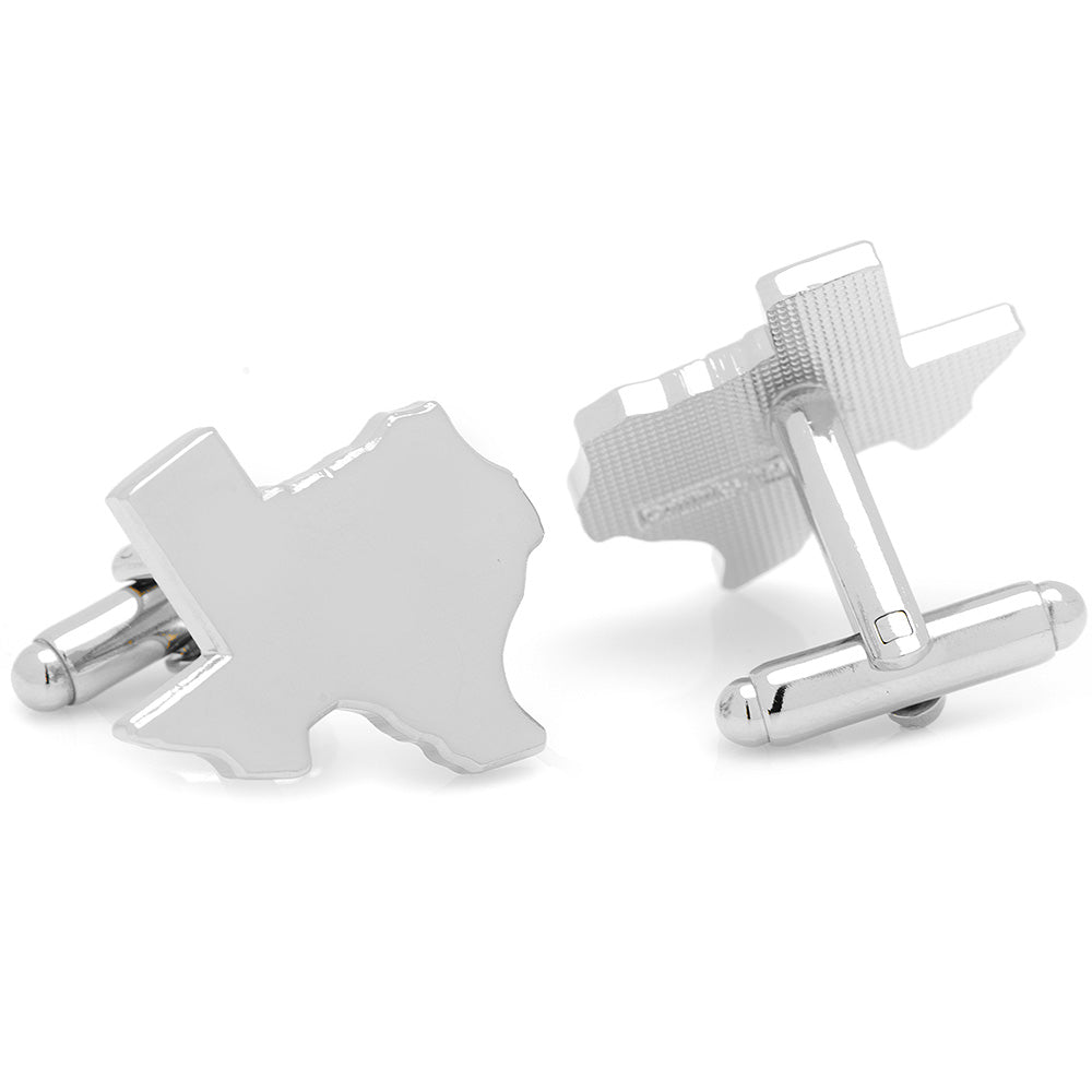 Silver Texas Cufflinks - Concordia Style Boutique