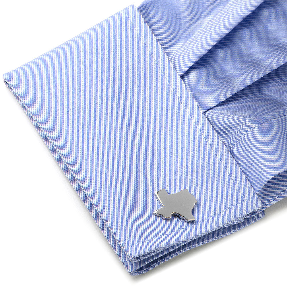 Silver Texas Cufflinks - Concordia Style Boutique