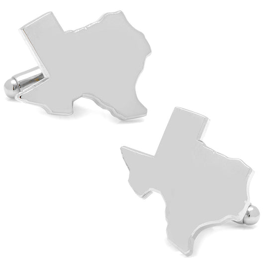 Silver Texas Cufflinks - Concordia Style Boutique