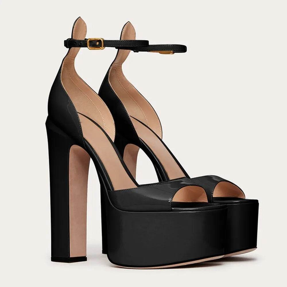 Women's Patent Leather Pumps - Concordia Style Boutique