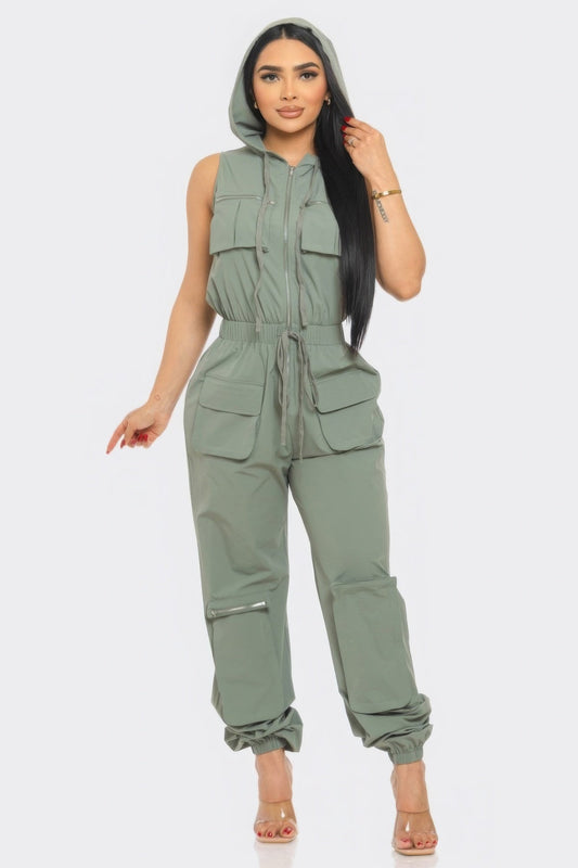 Cargo Jumpsuit - Concordia Style Boutique