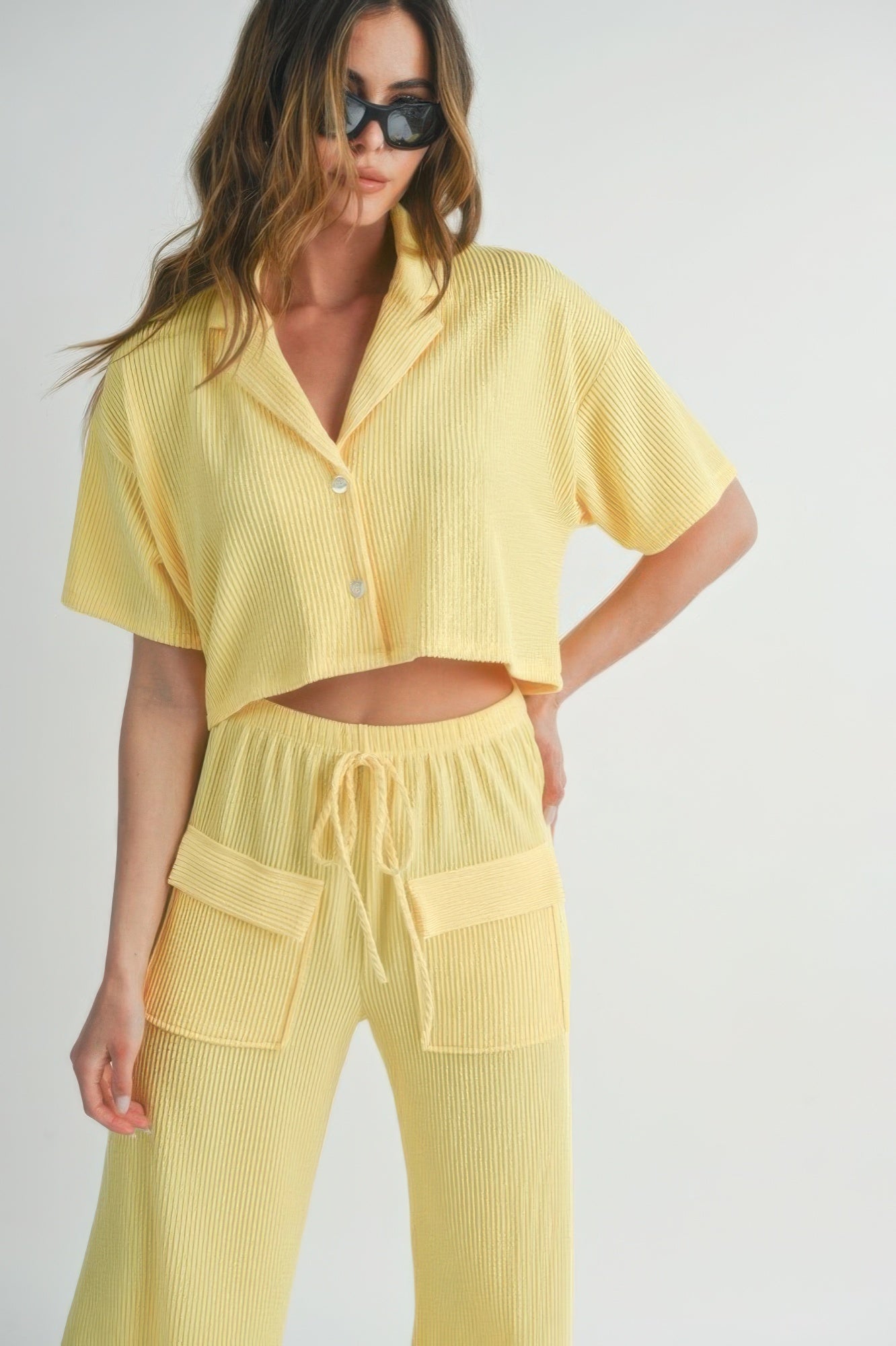 Button Up 2 Piece Set - Concordia Style Boutique