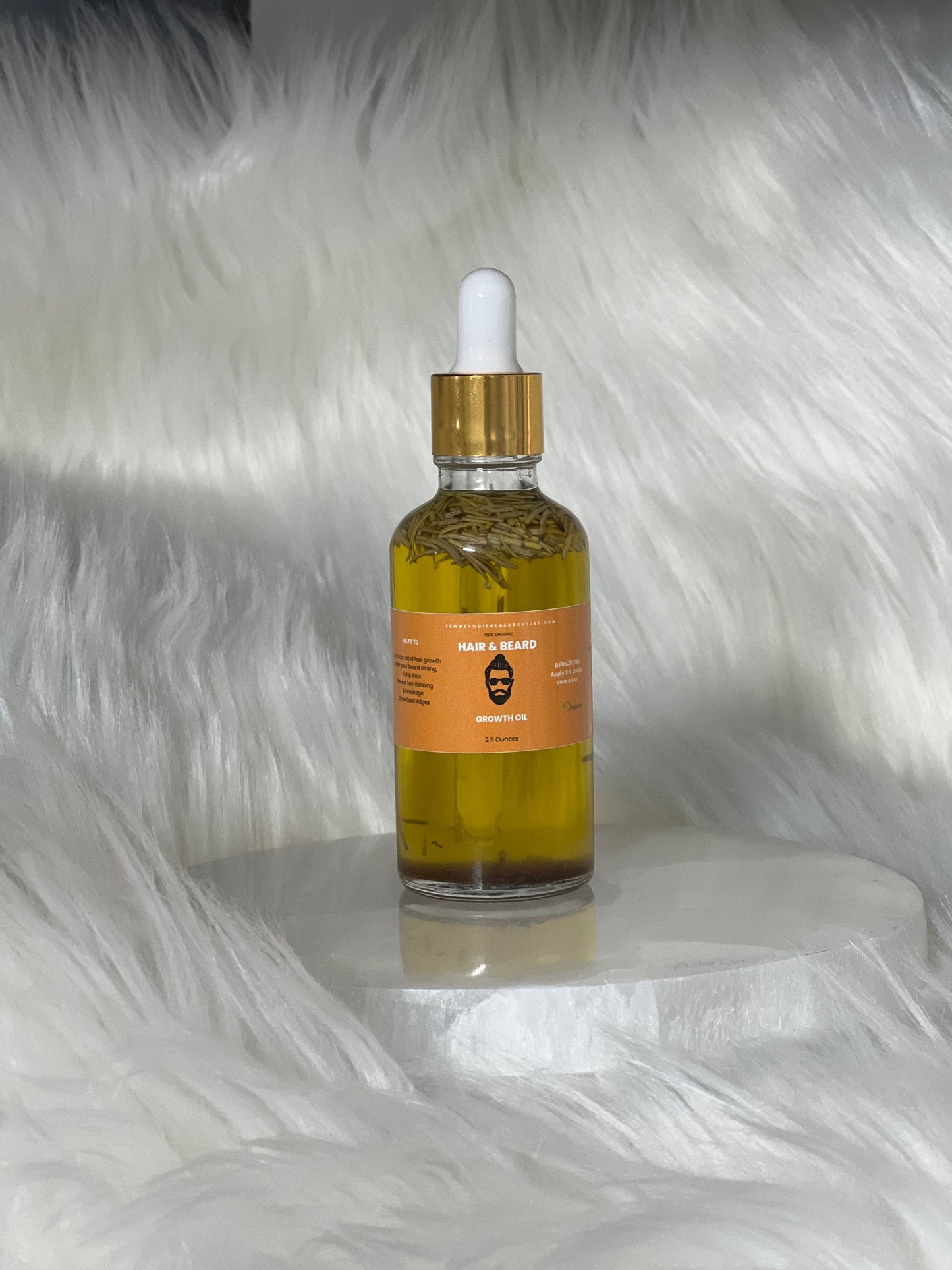 Beard & Hair Growth Oil - Organic - Concordia Style Boutique