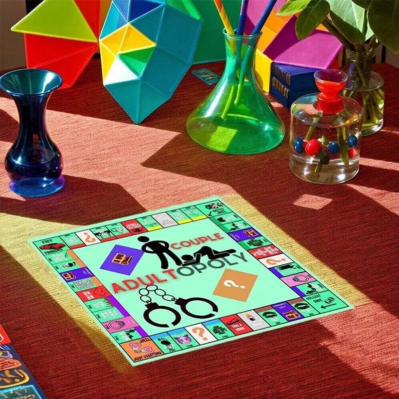 Adultopoly Board Game: A funny, portable couple game for date nights - Concordia Style Boutique