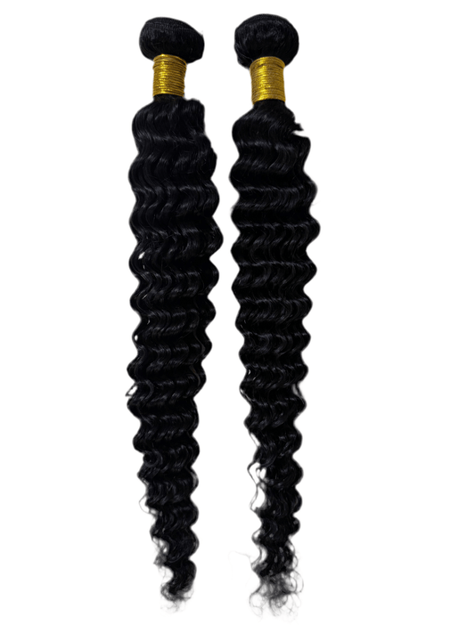 Deep Wave Crown Bundle –  Natural Black (2-Pack)