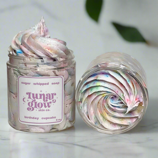 Birthday Cupcake Sugar Whipped Soap - Concordia Style Boutique
