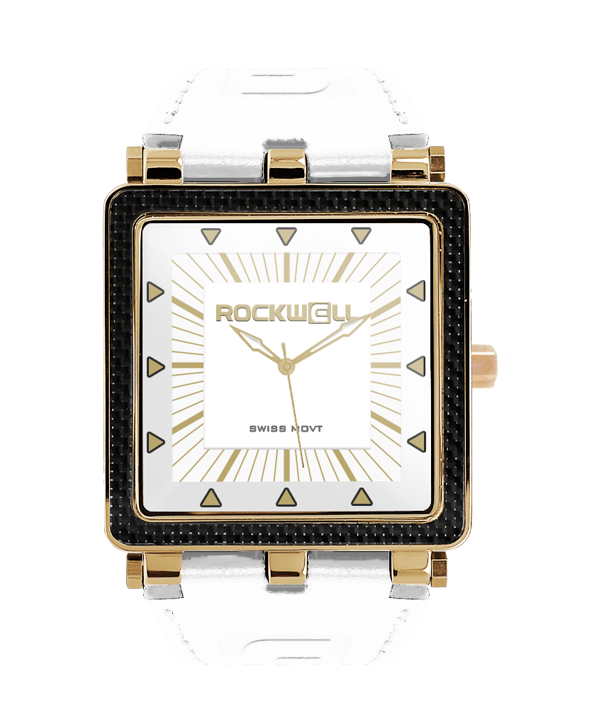 CF Leather (Rose Gold/White) Watch