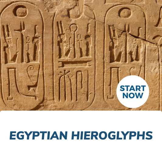 Egyptian Hieroglyphs Online Certificate Course - Concordia Style Boutique